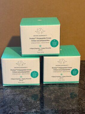 (3) THREE Drunk Elephant - Mini Protini™ Polypeptide Moisturizer- BUNDLE